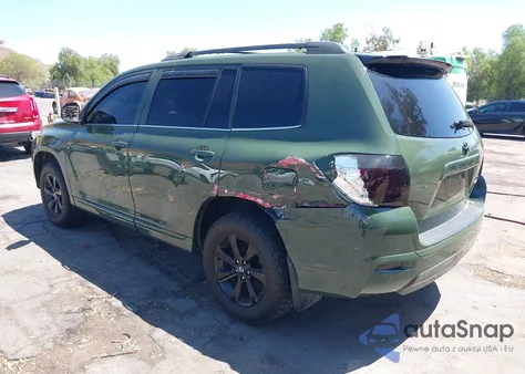 2012 Toyota Highlander Se V6 z USA, uszkodzony, nr VIN 5TDBK3EH7CS148666